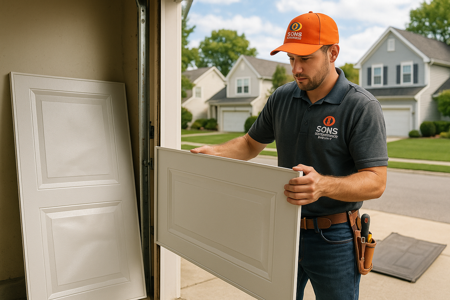 Garage Door Panel Replacement in South San Francisco