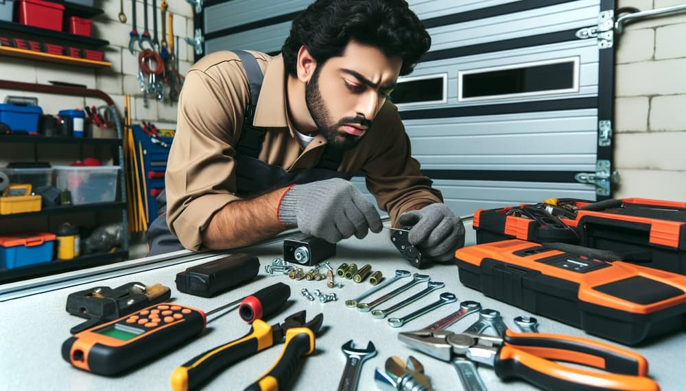 Our professional garage door cable repair process